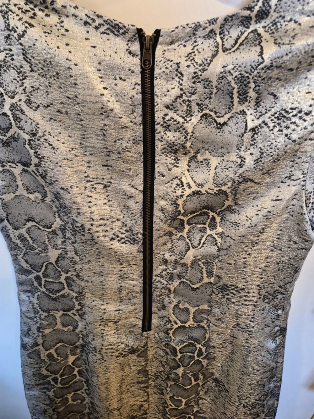 Sanctuary Metallic Mini Cocktail Dress - Picture 5 of 7